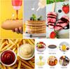 Plastic Condiment Squeeze Bottles Ketchup Mustard Salad BBQ Olive Oil Dispenser Seasoning Sauces Bottles Kitchen Tools 240/480ml