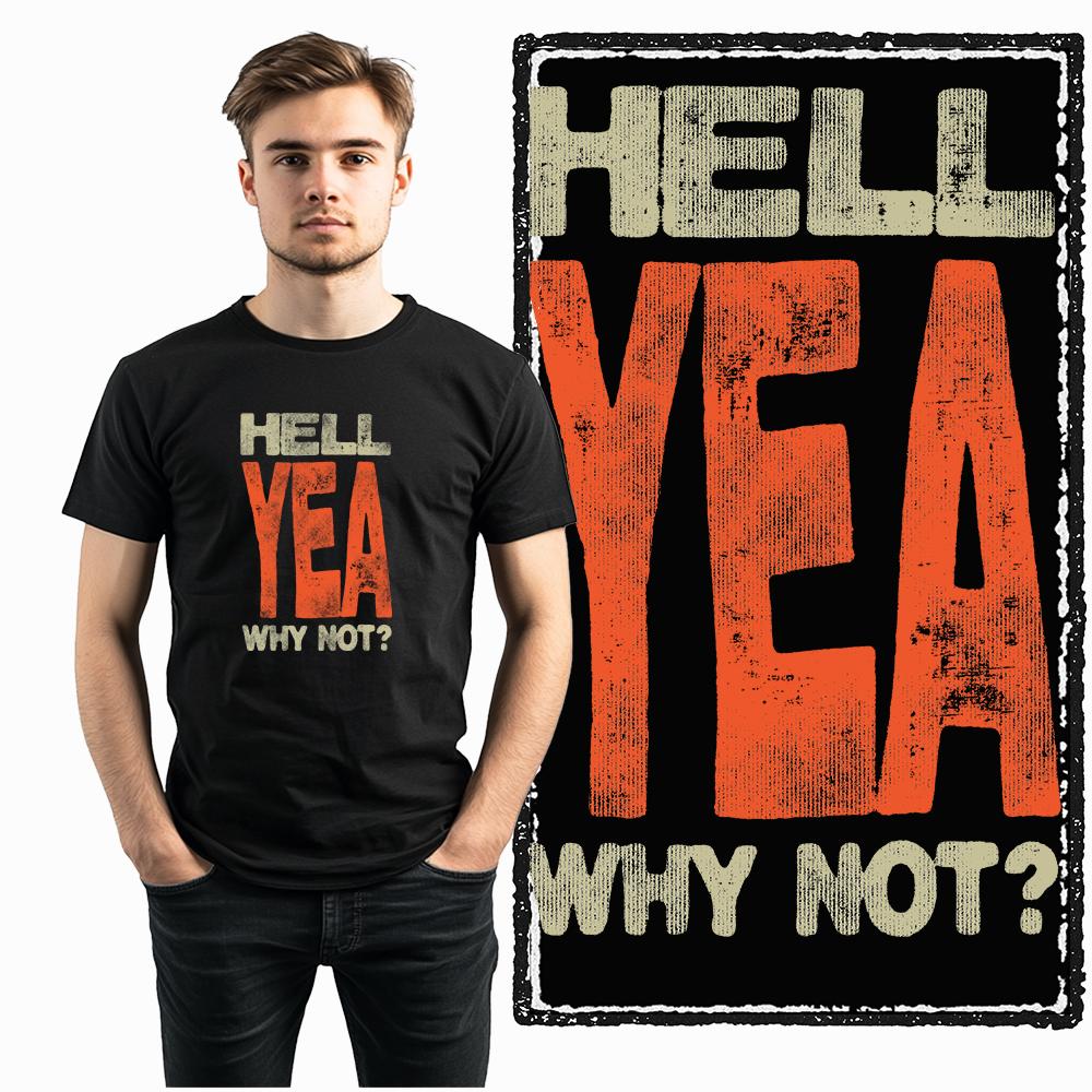 Футболка Coolmind X0074 Hell Yeah Attitude Hellfire Spirit с графическим принтом, эксклюзивная мужская футболка из хлопка, уличная одежда, футболка для мужчин.