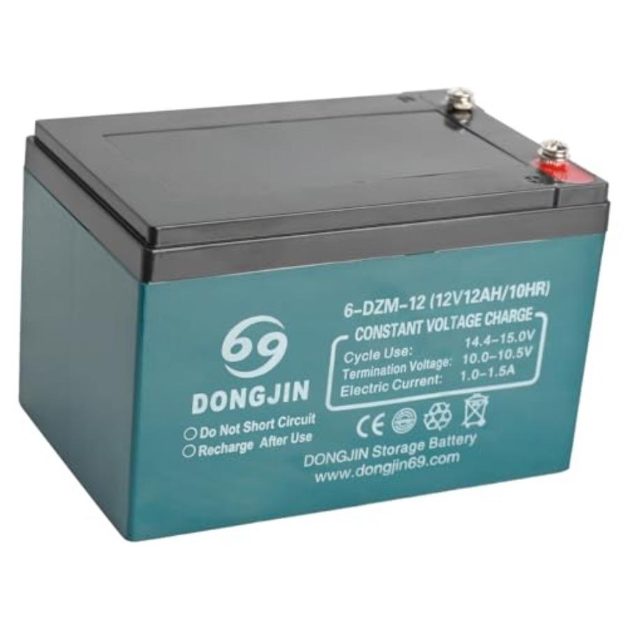 4 шт. 6DZF12 6DZM12 Аккумулятор 12 В 12 Ач AGM Аккумулятор Перезаряжаемый Герметичный Необслуживаемый Запасные Аккумуляторы для 48 В Квадроцикла Мотоцикла