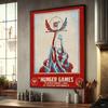 Фильм Голодные игры Классические винтажные постеры Decoracion Картина Настенное искусство Белая крафт-бумага Kawaii Декор для комнаты