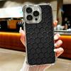 Чехол для телефона с крутым узором из углеродного волокна с покрытием для iPhone 16 17 Pro Max Air 16E 14 15 Plus 12 13 Mini, противоударный, с покрытием-подушкой безопасности