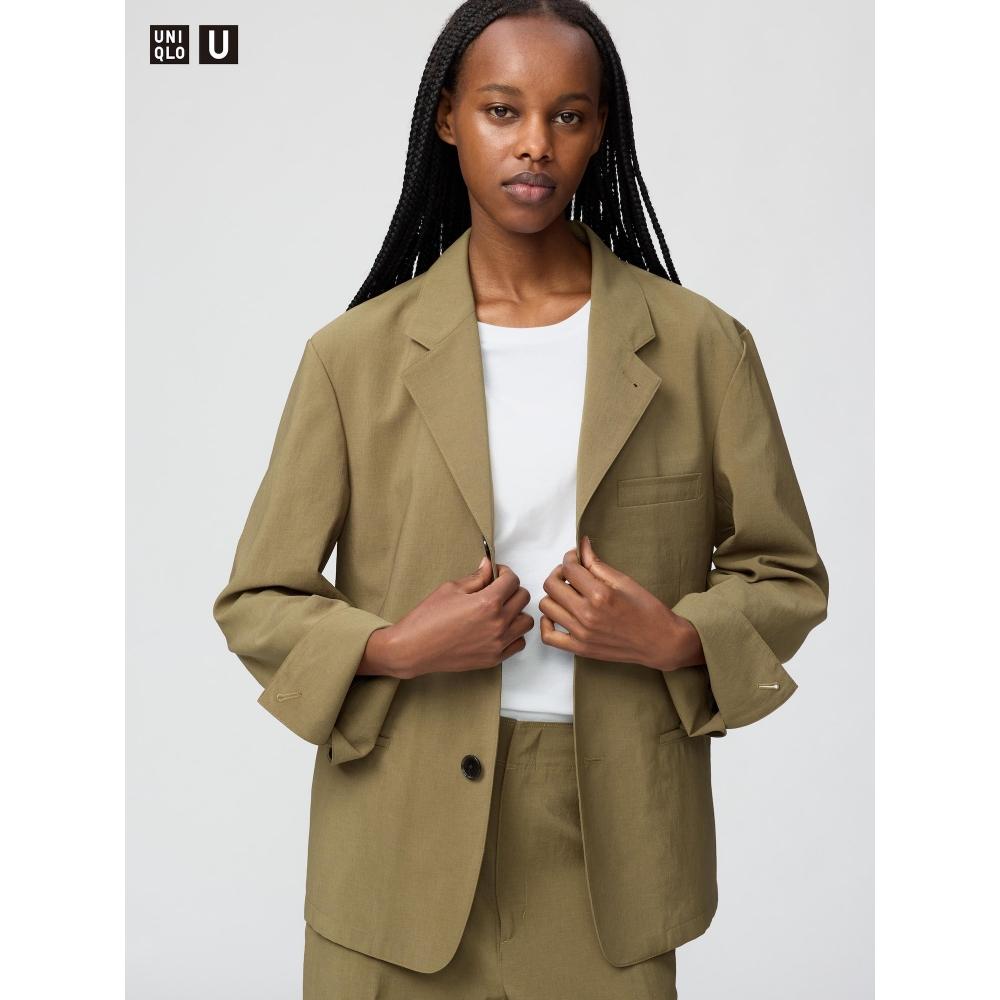 Uniqlo Японский приталенный пиджак