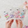 4Pcs/Set Cartoon Children's Unicorn Hair Clip Rainbow Hair Clip Girl Sweet Hair Accessory Headwear Fashionable Hair Accessory