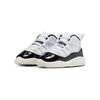Детские кроссовки Air Jordan 11 Retro TD Gratitude / Defining Moments Белый Черный Металлик-Золото 378040-170