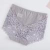Ladies Sexy Mesh Panties High-waist Seamless Lace Underwear Briefs Transparent Silk Women Cotton Health Knickers Lingerie