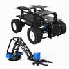 Acrylic 4WD Robot Car Motor Ackerman Omnidirectional Tracking Chassis  For Arduino STM32 ESP32 Programmable Robot Car DIY Kit
