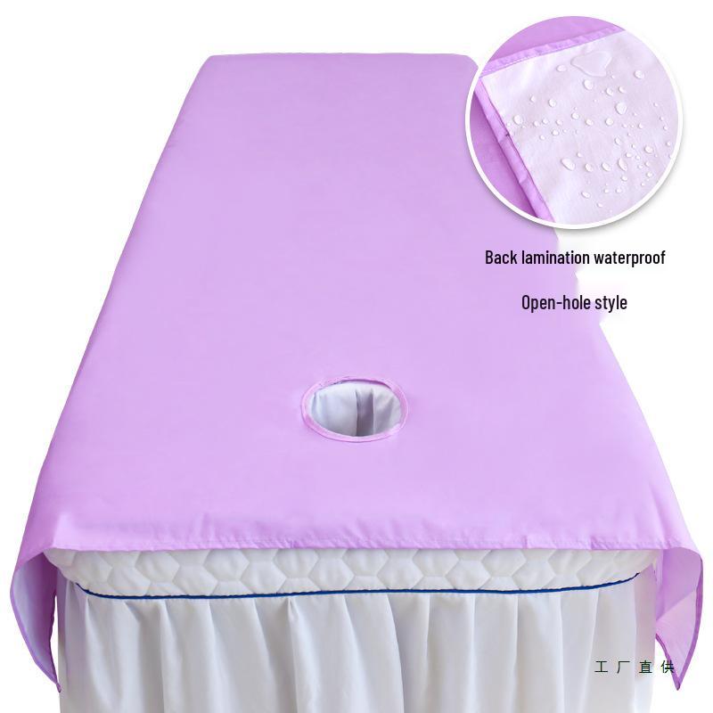 Waterproof Oilproof Beauty Bed Sheet for Massage with Hole
