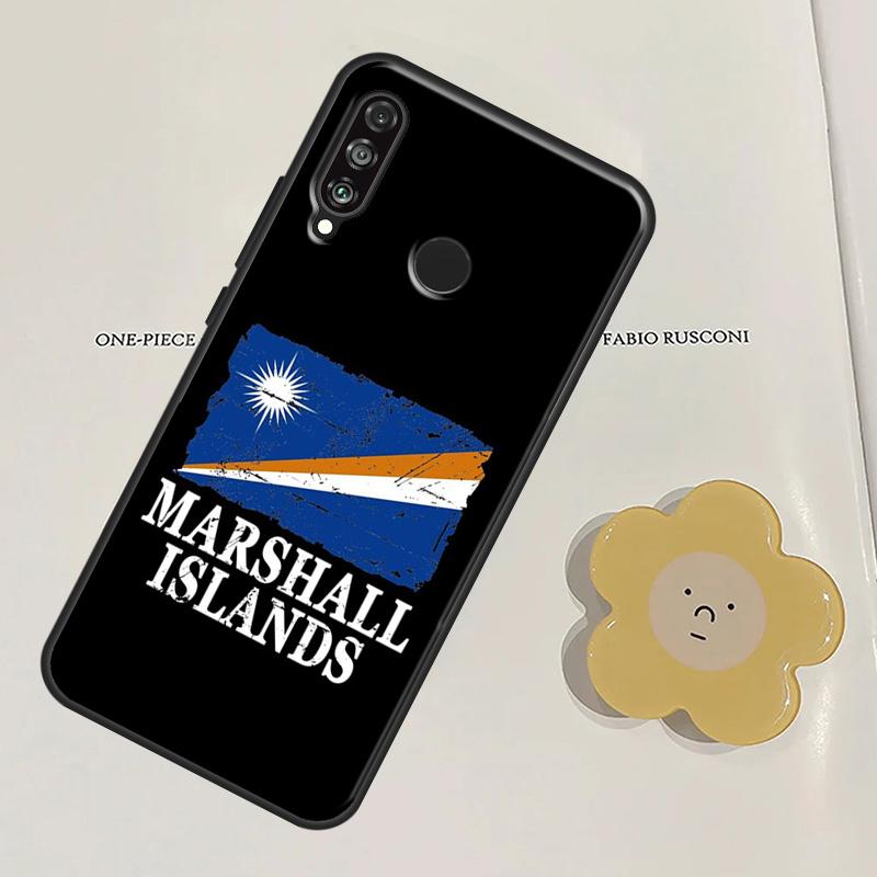 Национальный флаг Маршалловых островов Для Huawei Nova Y60 Y70 Y90 Y61 Y91 3i 7i 8i 11i Nova 11 9 10 SE P20 P40 Lite P30 Pro Чехол