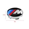 XWOWN1 4Pcs 56/60mm Car Wheel Center Hub Cap Decoration Sticker for BMW M Performance M2 M3 M5 320 325 E28 E30 E34 E36 E39 E46 E52 E53
