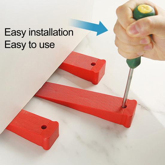 5 шт., дверные клинья, дизайн с хвостовой канавкой, быстрое позиционирование, пластиковый локатор для установки домашнего окна, клиновидная вставка, бытовая подкладка
