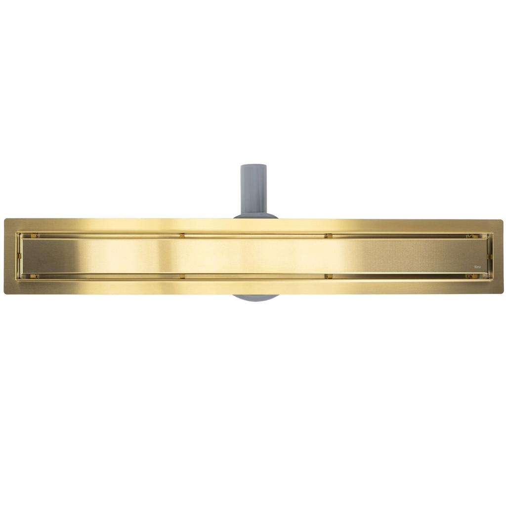 Odpływ neox pro złoty szczotkowany 800 sku rea-g2703