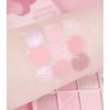Romantic Sakura 9 Color Eyeshadow Palette Matte Pearlescent Milk Tea Peach Color Makeup Palette