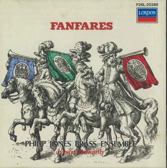 CD PHILIP JONES - Fanfares F26L20388 POLYDOR Япония Классика Б/У