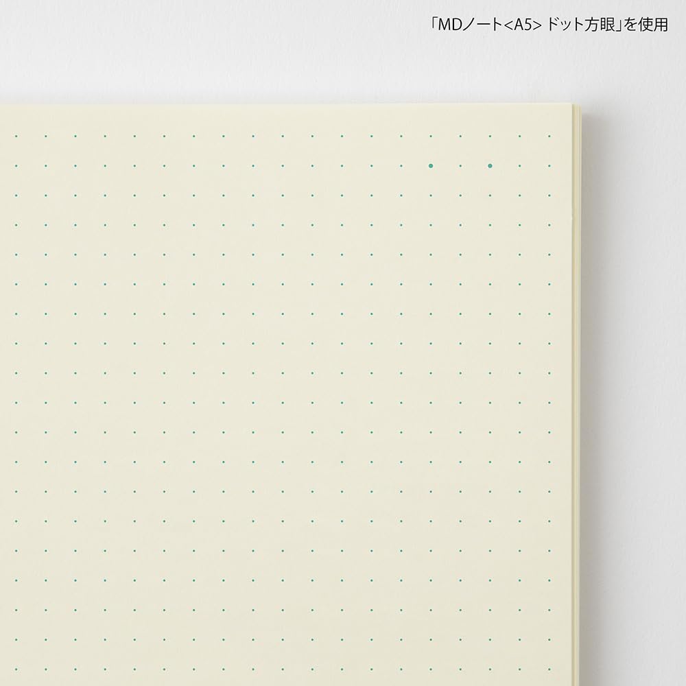 DESIGNPHIL Midori MD Notebook Мягкая обложка Точечная сетка 15379006 Премиальная японская канцелярия