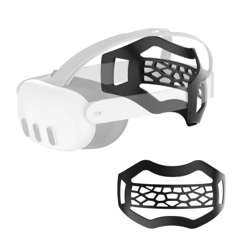 Мягкая силиконовая накладка-подушечка на ремешок для гарнитур Quest2/3/3S VR, удобная задняя поддержка для игр и фитнеса