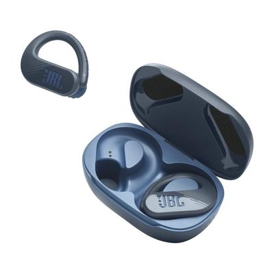 JBL ENDURANCE PEAK3 Bluetooth Спортивные Полностью Беспроводные/Тип с Заушным Креплением/USB Type-C/Водонепроницаемые IP68/Пыленепроницаемые/Синие JBLENDURPEAK3BLU