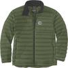 Carhartt LWD Relaxed Fit Stretch Insulated Winter Jacket (106013) chive