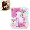 179Pcs/Set Colorful Girls Hair Accessories Set Flower Shape Hair Bows Kids Daily Wear
