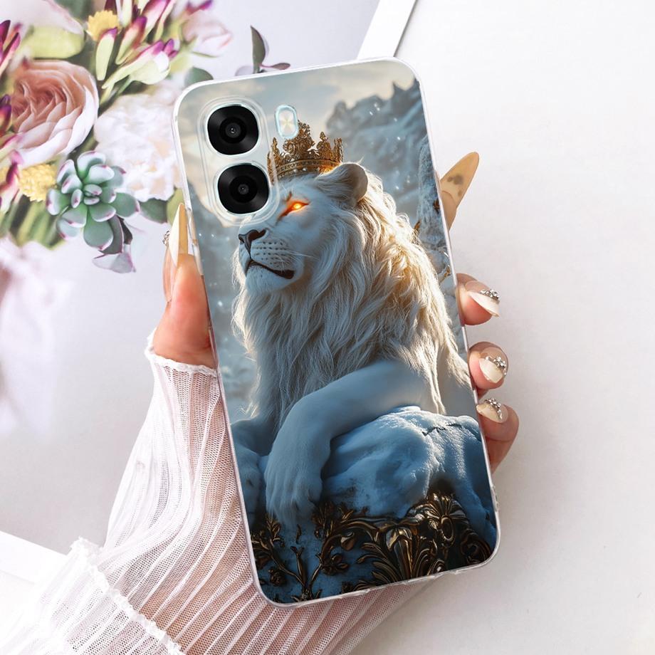 Крутой Стиль Мультяшная Модная Чехол для Телефона Для Oppo A6x A6s A6t A6 4G 5G / Oppo A6T Pro 4G Fundas Прозрачный Мягкий Силиконовый Coque Чехол