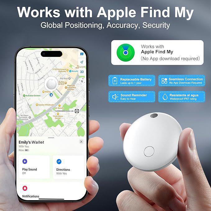 Универсальный GPS-трекер Apple iOS Airtag для домашних животных и детей