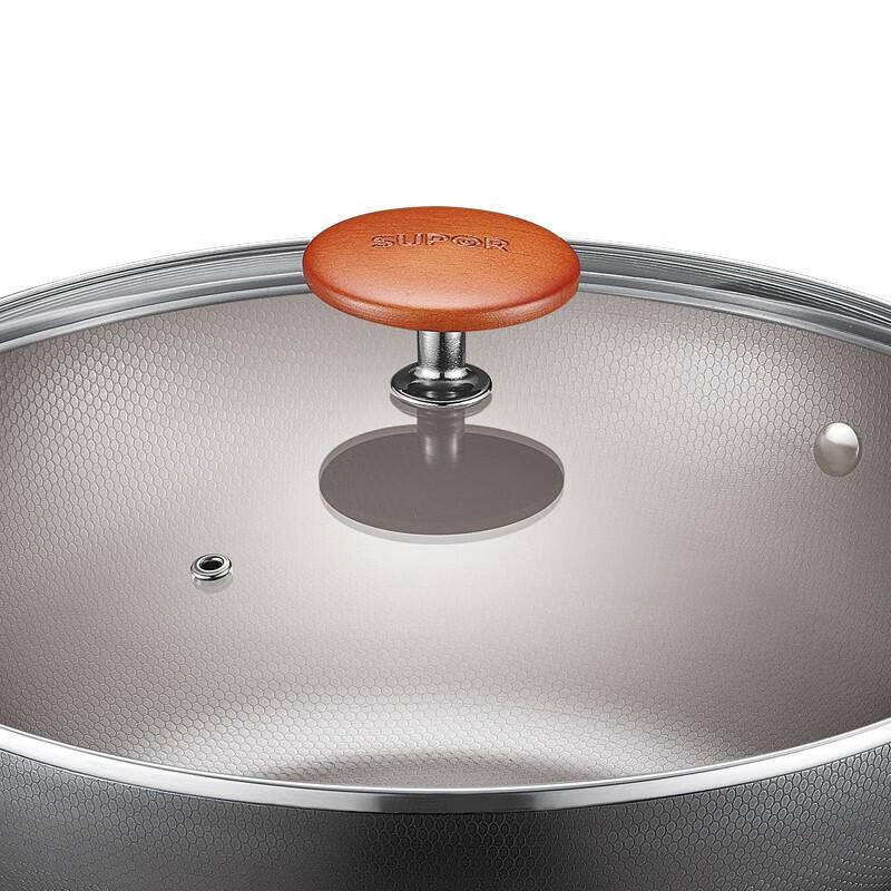 Supor Real Rust-proof Lightweight Cast Iron Wok