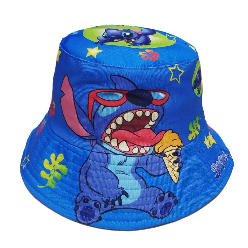 Adorable Anime Children's Fisherman Hats Bucket Hat for Women Men Lightweight Outdoor Travel Fishing Hat