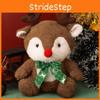 Candle Deer Bell Gingerbread Man And Santa Claus Plush Toy For Gift Christmas