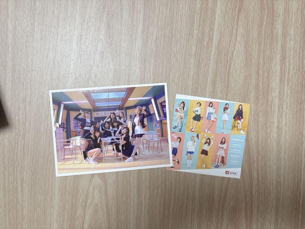 [USED] TWICE SIGNAL Album CD Trading Card