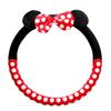 Minnie Mouse Car Steering Wheel Cover Cute Mickey Cartoon Plush Steering Covers Skin-Friendly Creative Car Accessory