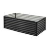 Metal Raised Garden Bed, 1.8 x 0.9 x 0.6 m Outdoor Galvanized Planter Garden Box, Open Bottom Design, Large Planter Raised Bed for Growing Vegetables,