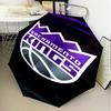 Kings Basketball Umbrella Folding umbrella, automatic umbrella 8-Frame for Travel, camping Use Gift for Halloween Christmas