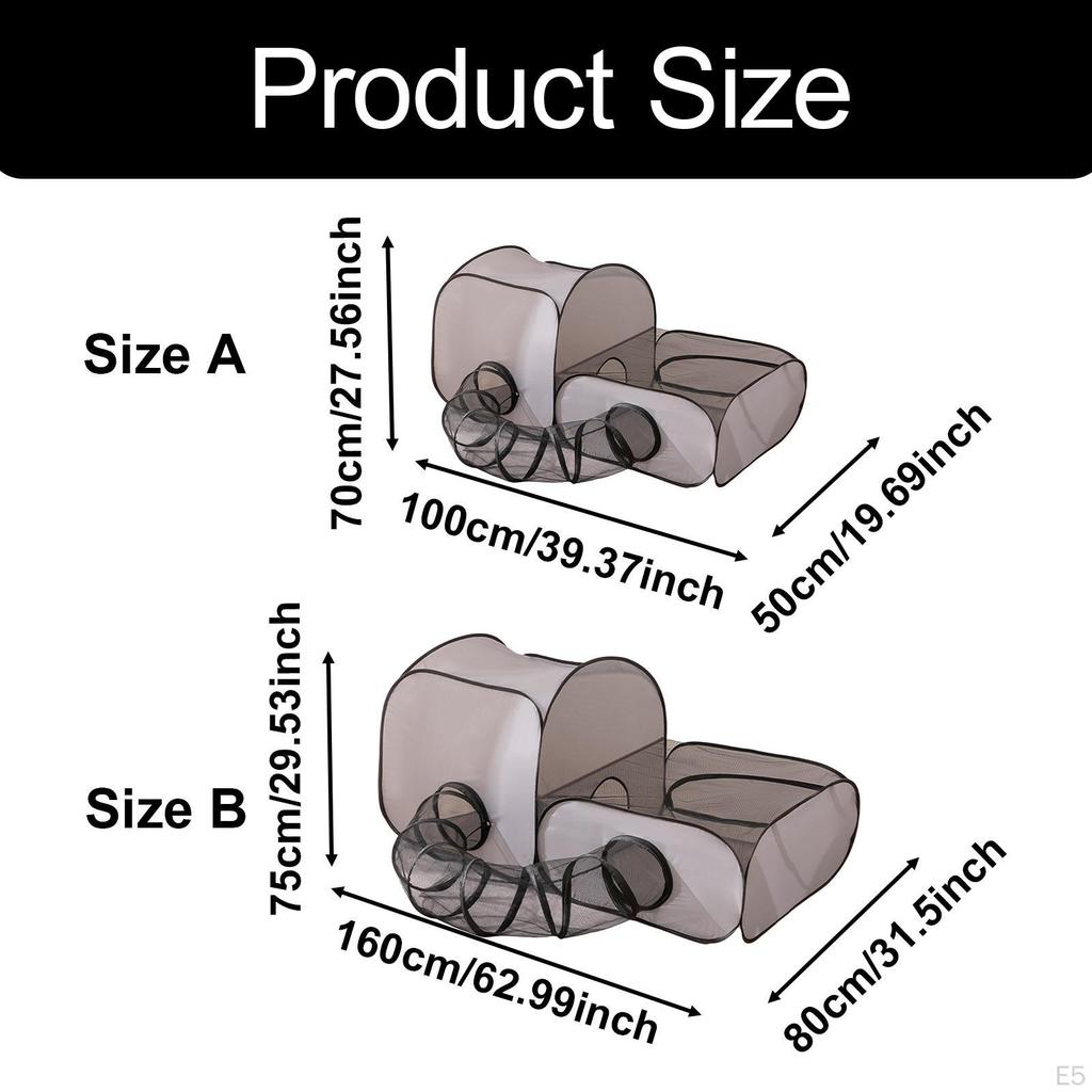 Туннель для кошек, клетка-домик, складной игровой центр, легкая уличная игровая палатка и 2 в 1