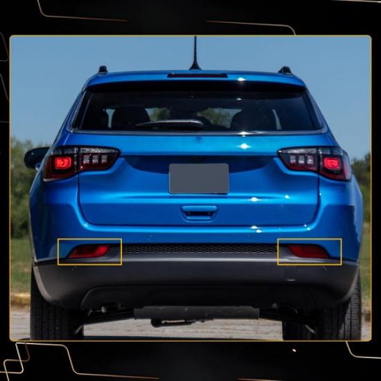 Rear Bumper Reflector Light Left&Right For Jeep Grand Cherokee Compass 2017-23 V