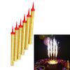 6 свечей для торта на день рождения, многоцветные свечи для фейерверков для бара и вечеринки