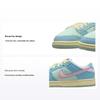 Verdy x Dunk Low SB PS Visty Детские кроссовки Синий Сине-голубой Светло-арктический-розовый FZ7195-400