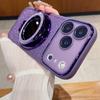 Чехол для телефона с блестящей линзой, полная защита, для iPhone 17 Air 16 15 14 13 12 Pro Max 17Pro, зеркальный, с магнитной подставкой, крышка, capa