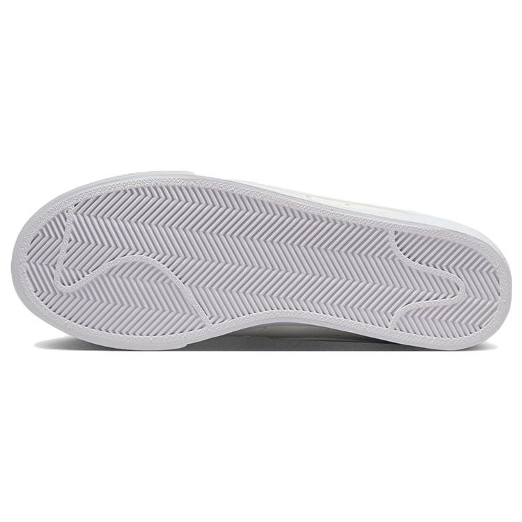 Nike Кроссовки женские Blazer Low на платформе Sail Бело-черные DJ0292-108