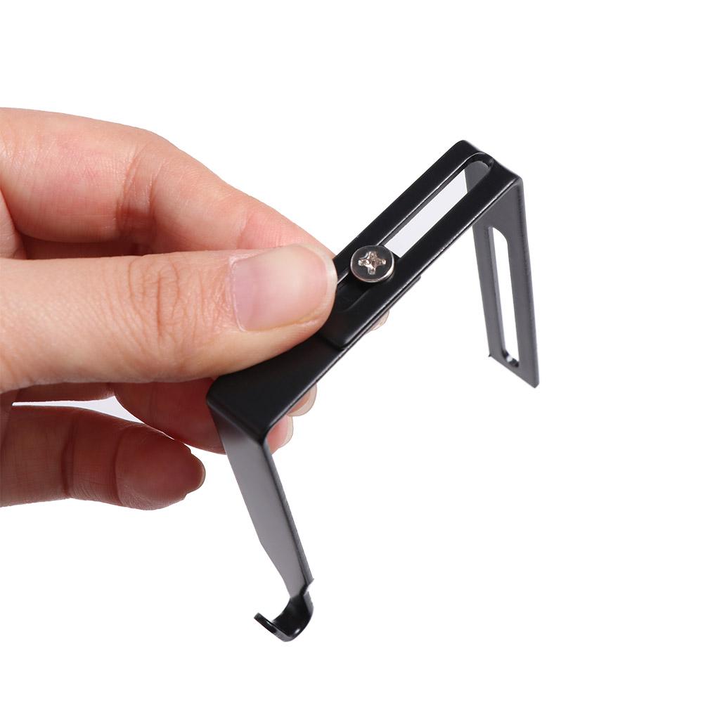 4Pcs Flexible Partition Hanger Iron Cubicle Wall Hooks Multifunctional Adjustable Cubicle Hook Hats