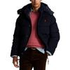 Polo Ralph Lauren FW22 Logo Embroidered Corduroy Detachable Hood Down Jacket Men Jacket Blue MNPOOTW16020891-410
