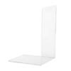 1Pc Transparent Acrylic Bookend Stand Bookshelf Desktop Decorative Storage Rack