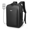 [New Trip] Men's Business Backpack, Perfect for 3-Day or 2-Night Business Trips, Waterproof, Expandable, with Dedicated Storage for a 15.6-inch
