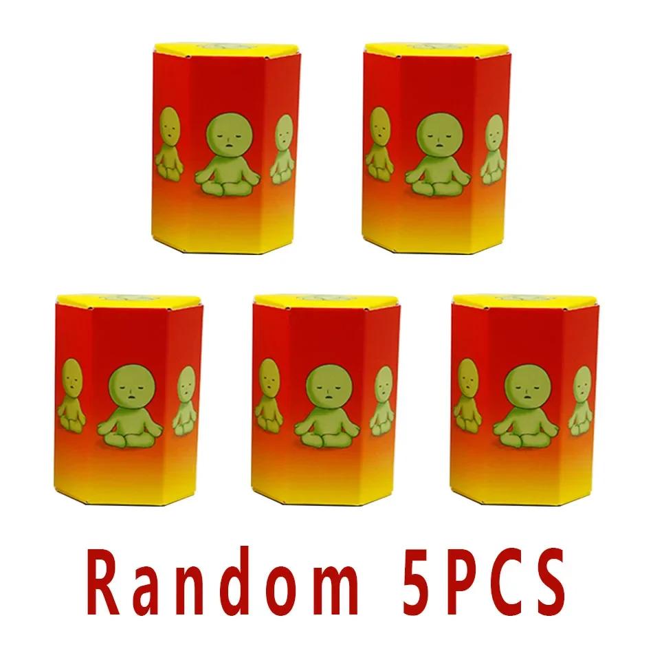 New SMISKI Blind Box Noctilucent Green Doll Mystery Box Action Figures Decoration Fans Children Christmas Birthday Gift