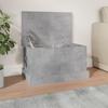 VidaXL Storage Box Concrete Grey 50x30x28 Cm Engineered Wood 816500