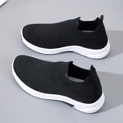 Женская обувь весна новая носочная обувь fly-woven сетка повседневная обувь дышащая и легкая спортивная обувь женская универсальная