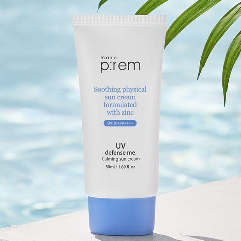 [2 шт.] Набор солнцезащитных кремов UV Defense Me Calming Sunscreen Planning Set 50 мл (+20мл)