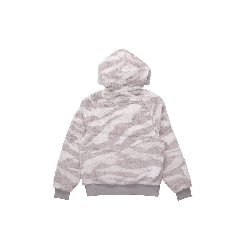 Jordan Куртка с капюшоном на молнии Wings Fleece, мужская верхняя одежда, цвет белый серый CD4830-100