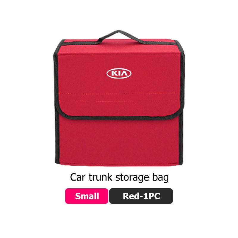 CKWQ4 Car Trunk Large Capacity Multiuse Organizer Box Auto Tools Storage Folding Bags For KIA Rio K5 K2 Sportage Ceed Sorento Stinger