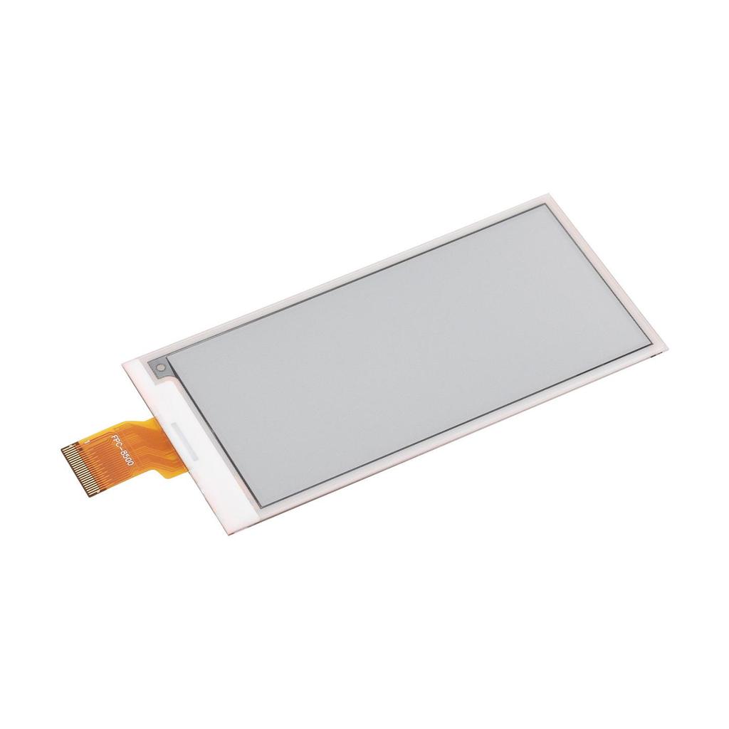 3.5-inch Four-Color E-Paper Display (Red, Yellow, Black, White) - 384×184 Pixels, SPI Module Optional