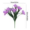 3D Printing Artificial Iris Flower Branch Real Touch Faux Flower Simulation Fleur-de-lis  Desktop