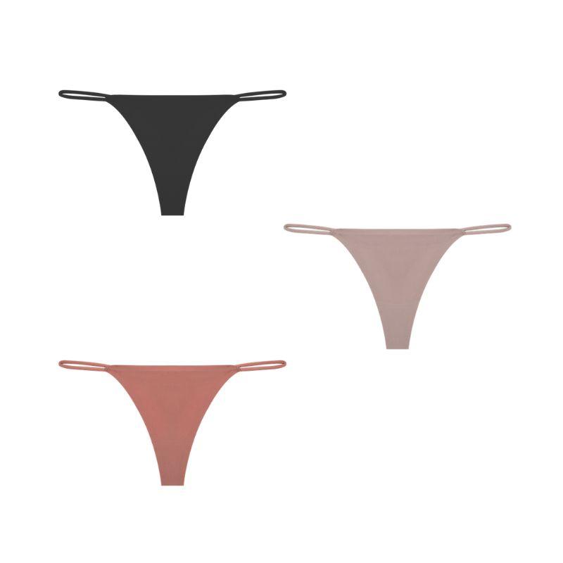 FINETOO Женские бесшовные трусики, нижнее белье без следов для женщин, сексуальное удобное нижнее белье, однотонные трусы